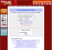 Tablet Screenshot of mercadoagrario.com